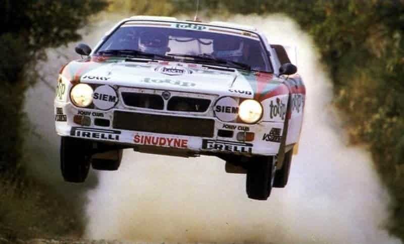 La Lancia Rally 037 di Miki Biasion