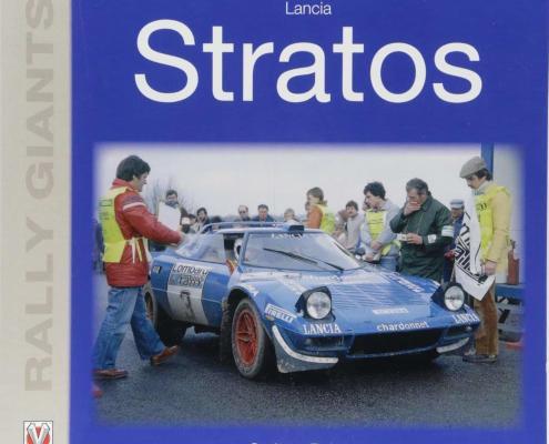 La copertina del libro di Graham Robson dedicato alla Lancia Stratos