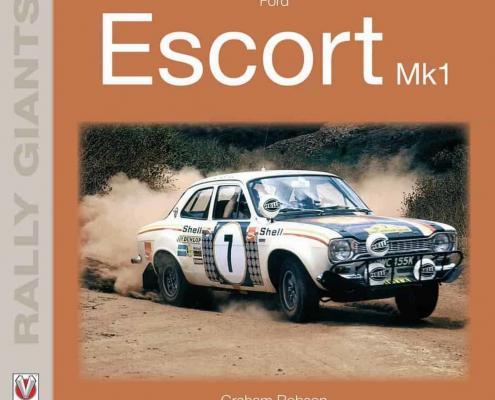La copertina del libro sulla Ford Escort Mk1.