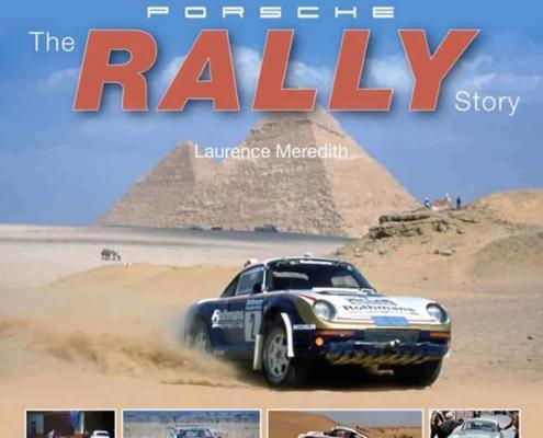 La copertina di Porsche The Rally Story
