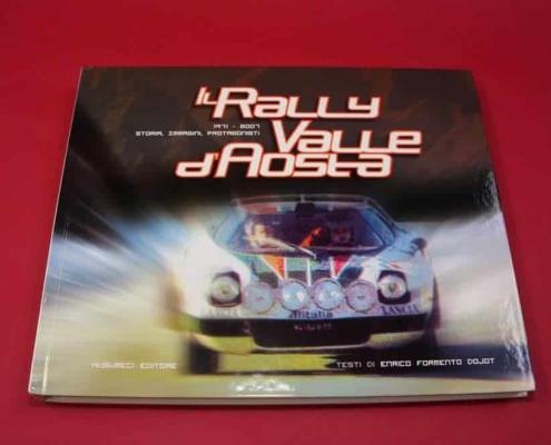 La copertina del libro dedicato al Rally della Valle d'Aosta