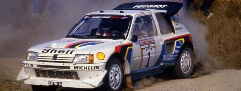 Nel mese di agosto del 1985 la Peugeot 205 T16 vince il primo Mondiale Rally