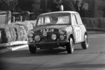 La Mini Cooper S di Paddy Hopkirk al Rally Montecarlo