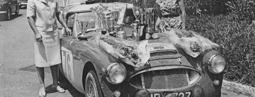 La Moss e la Wisdom all'Alpine Rally 1960