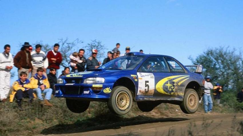 Richard Burns al Rally Argentina 1999