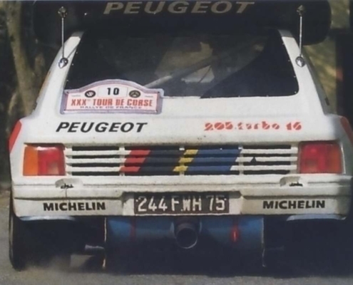 michèle mouton, tour de corse 1986