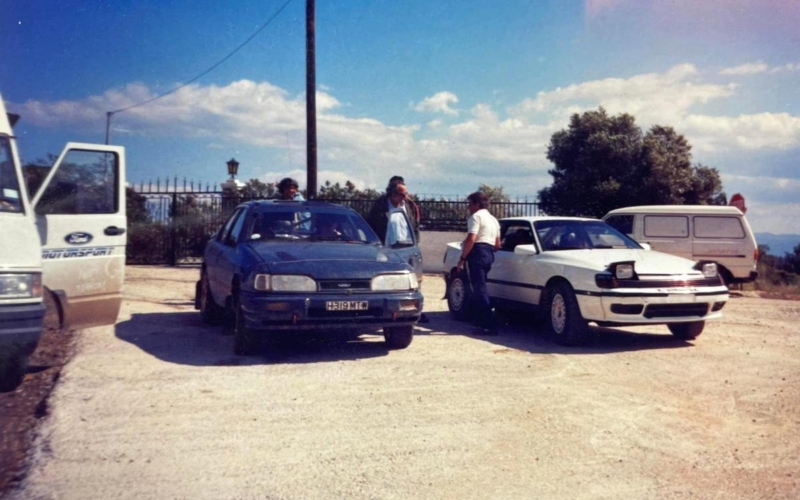 test sviluppo ford sierra rs cosworth 4x4