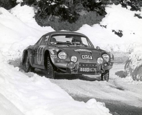Andruet-Biche, Rallye Monte-Carlo 1973
