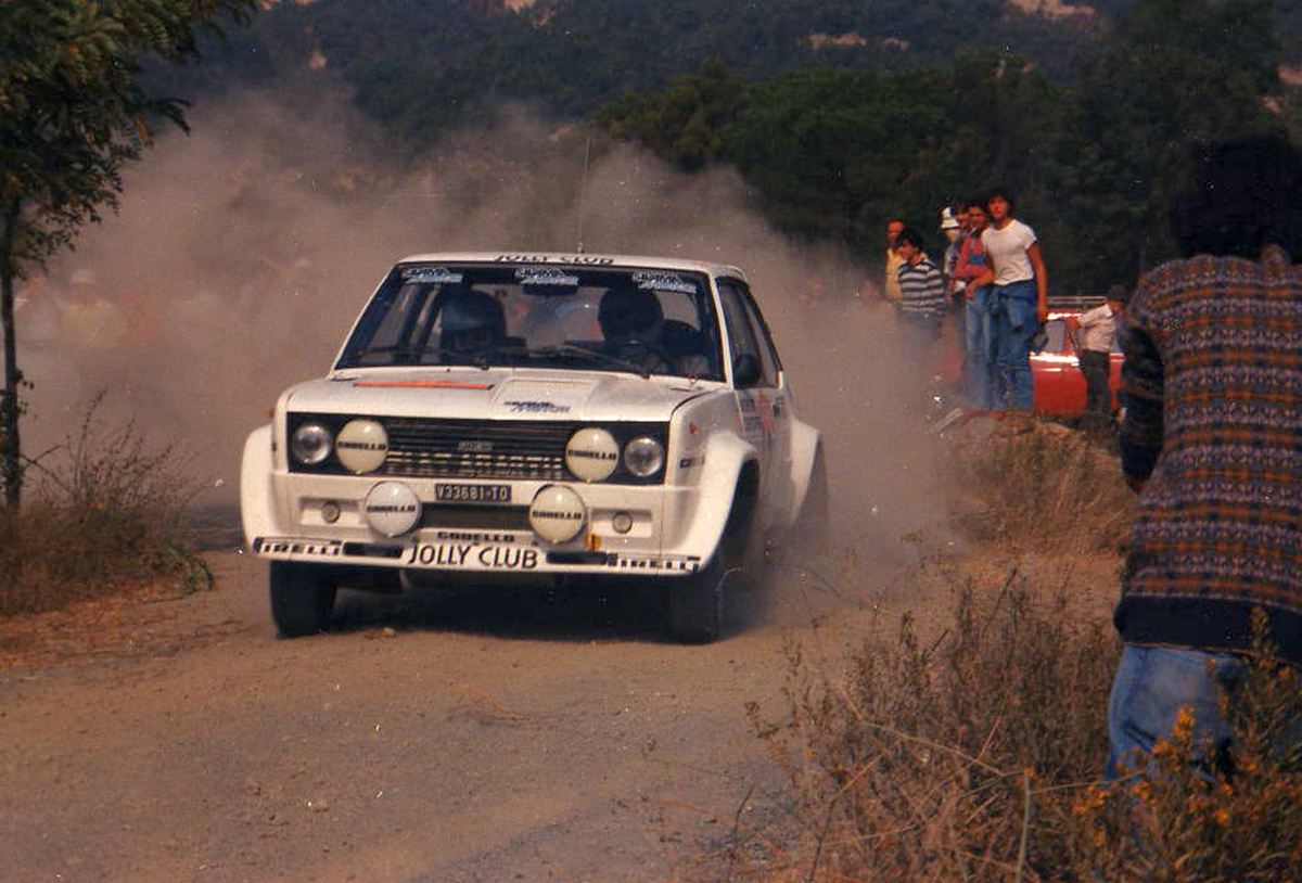 Walter Röhrl al Rallye Sanremo 1980
