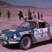 alpine al rally del marocco 1973