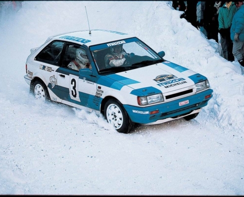 timo salonen, rally di svezia 1987