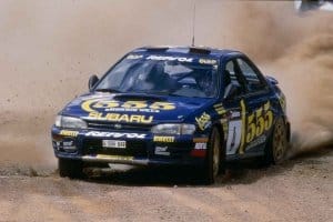 Colin McRae nella stagione 1995 del WRC