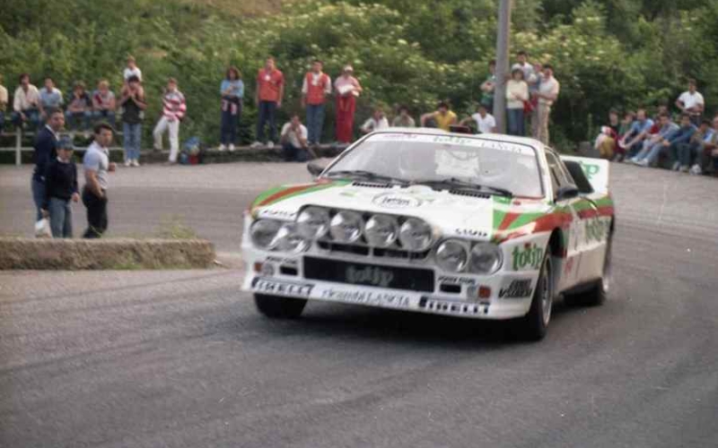 Rally Lana 1984: Vudafieri dopo 1200 chilometri
