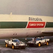 Alitalia nei rally nella foto di Pier Paolo Gardella