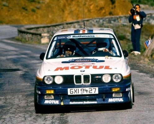 Bernard Beguin e Jean-Jacques Lenne BMW M3 E30 Rally Tour de Corse 1987