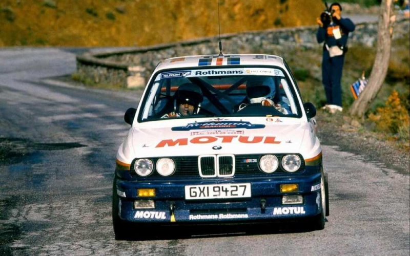 Bernard Beguin e Jean-Jacques Lenne BMW M3 E30 Rally Tour de Corse 1987