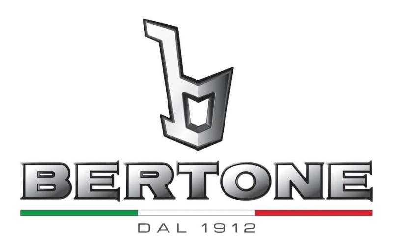 Il mitico logo della Carrozzeria Bertone