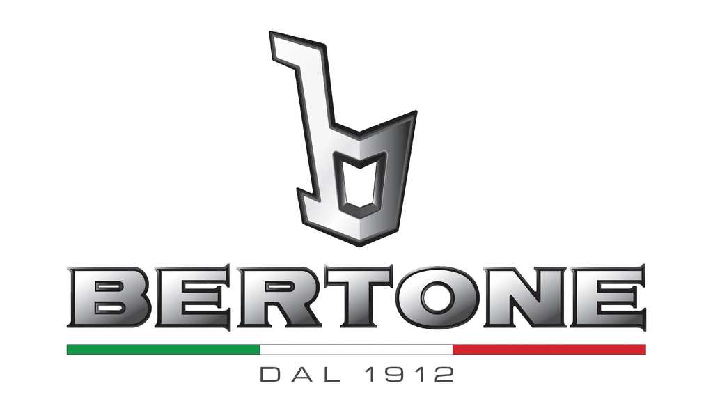 Il mitico logo della Carrozzeria Bertone