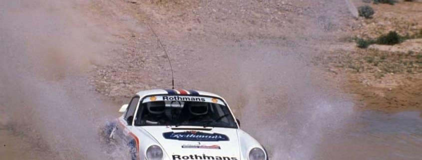 Henri Toivonen con la Porsche 911 SC RS Gruppo B Prodrive