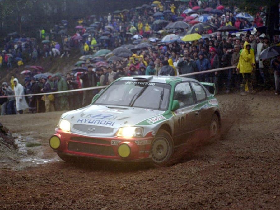 La Hyundai Accent WRC non ebbe un grande successo