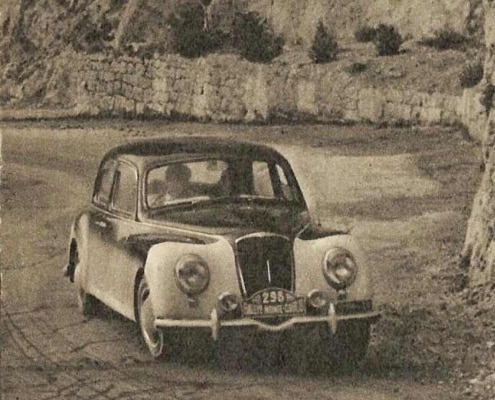 Lancia Aurelia Rally MonteCarlo 1953