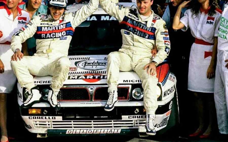 Miki Biasion e il primo titolo con la Lancia Delta HF