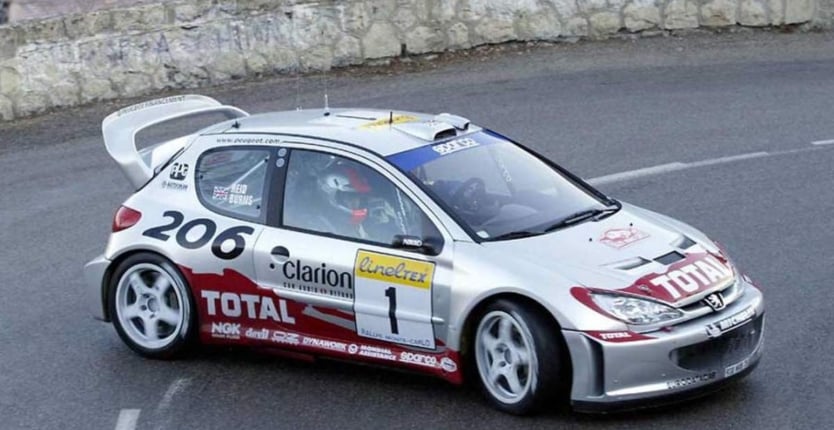 Richard Burns, Peugeot 206 WRC