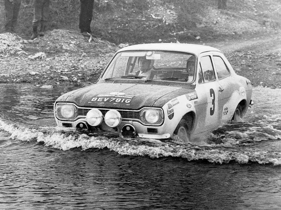 Roger Clarck al Rally di Sanremo del 1969