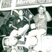 Roger Clark vittorioso al RAC 1972