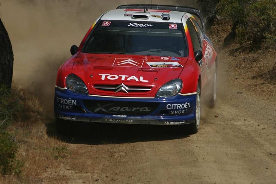 Sébastien Loeb (Xsara WRC), Rally di Cipro 2004