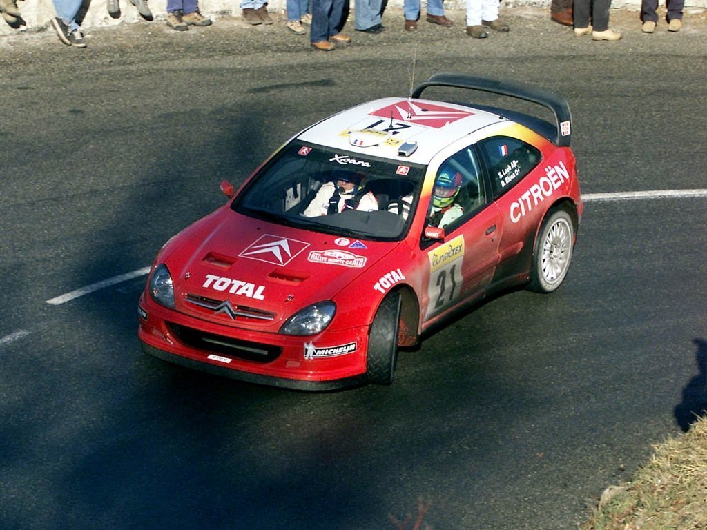 Sebastien Loeb al Rally MonteCarlo 2002