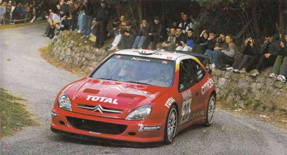 Sébastien Loeb, rally Sanremo 2001
