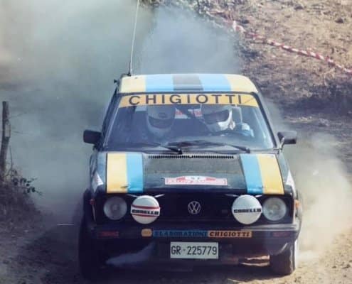 Il mio Rally di Sanremo 1986 con la Volkswagen Golf Diesel