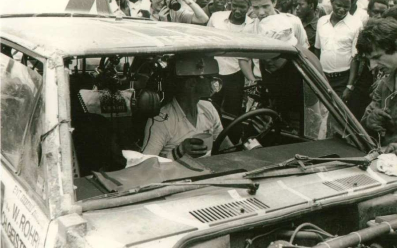 Walter Rohrl al Safari Rally 1979
