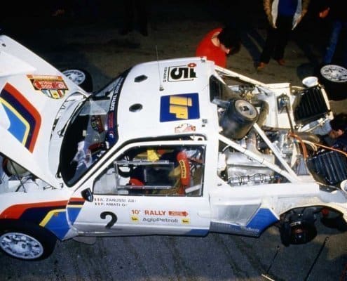 CIR 1986: la Peugeot 205 T16 di Andrea Zanussi
