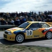 Piero Liatti e Carlo Cassina al Rally di Sanremo 1999